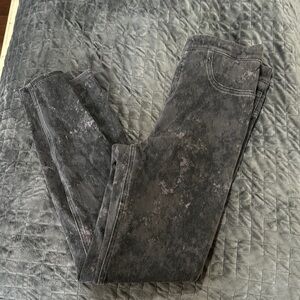 Spanx‎ Pull On Black Stone Washed Stretch Jean